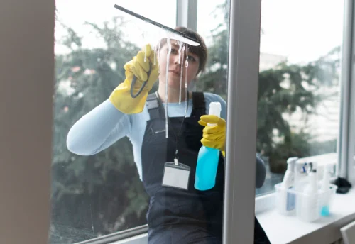 Nettoyage de vitres intérieures et extérieures à Pailherols
